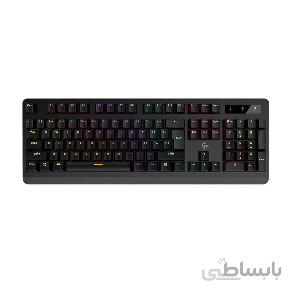کیبورد سیم دار گیمینگ پورودو Gaming Full- Size Mechanical Keyboard PDX211 ا Porodo Gaming Full- Size Mechanical Keyboard PDX211