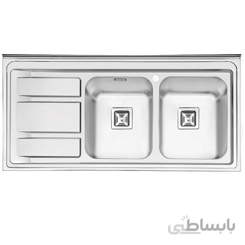 سینک روکار ایلیا استیل مدل 1068