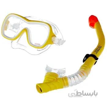 اسنورکل و عینک شنا اینتکس مدل 55647