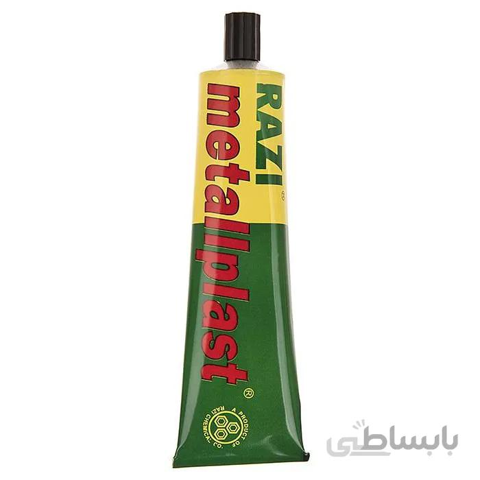 چسب رازی مدل Metallplast حجم 100 میلی لیتر