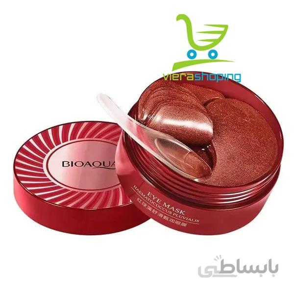 پچ زیر چشم جلبک قرمز بیوآکوا Bioaqua Eye Mask Red