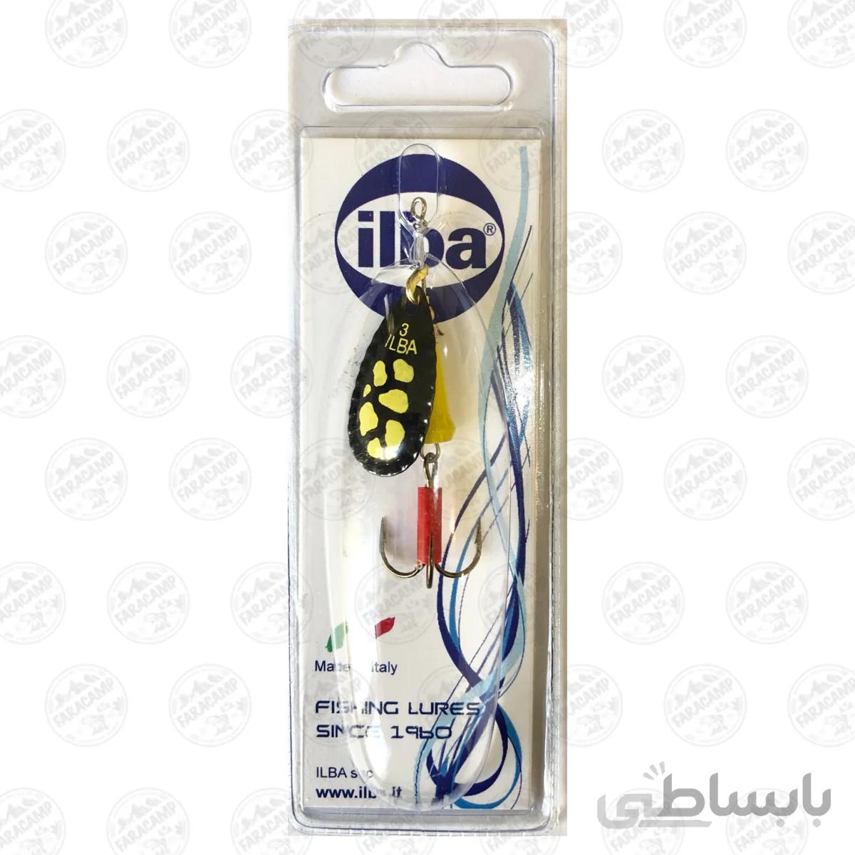 لانسه ماهیگیری سایز 3 ایلبا 90NG3 Black Yellow ilba