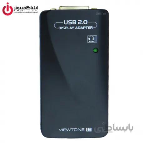 تبدیل تصویر USB به HDMI VGA DVI + انتقال صدا فرانت مدل FN-U2D103