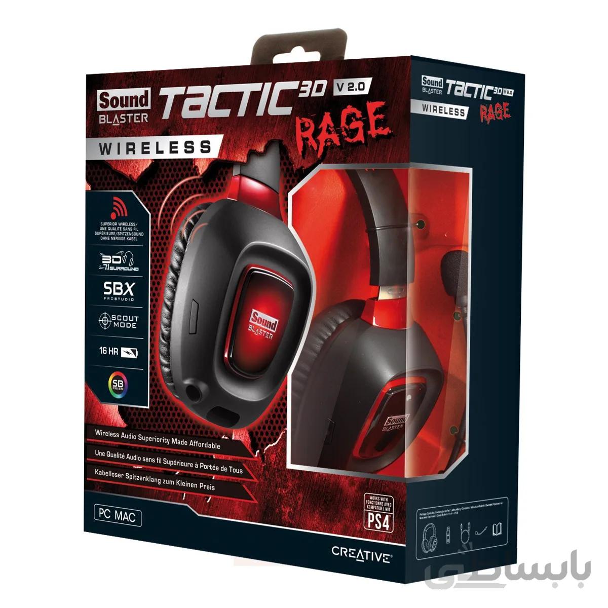 هدست کریتیو مدل Tactic 3D Rage 2.0
