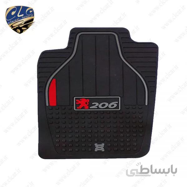 کفپوش لاستیکی (ژله ای) پژو ۲۰۶