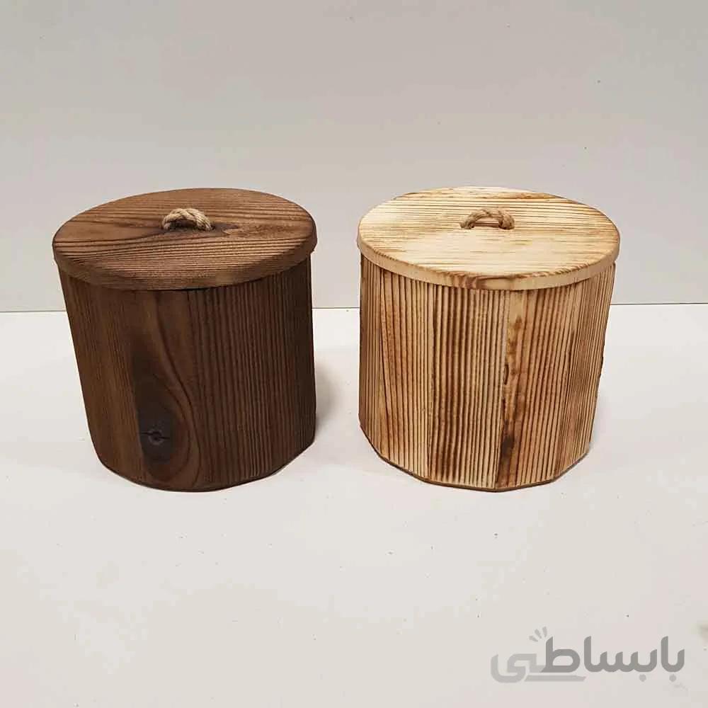 بانکه چوبی درب دار