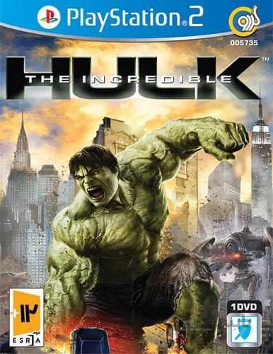 بازی The Incredible Hulk کنسول PS2