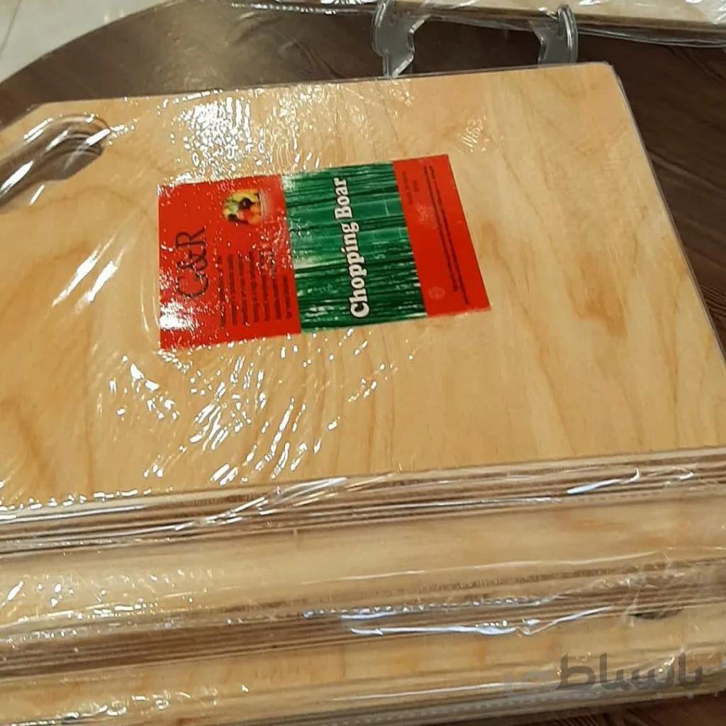 تخته گوشت چوبی مستطیل بزرگ