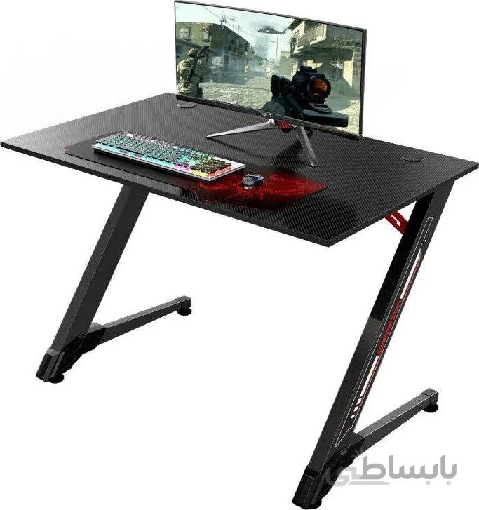 میز گیمینگ Eureka ERK-GD-4301 ا Eureka Ergonomic® 43'' Z Shaped Small Gaming Computer Desk, Home Office Gaming Computer Table | ERK-GD-4301