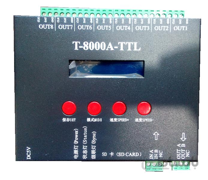 کنترلر نورپردازی T8000A اوریجینال