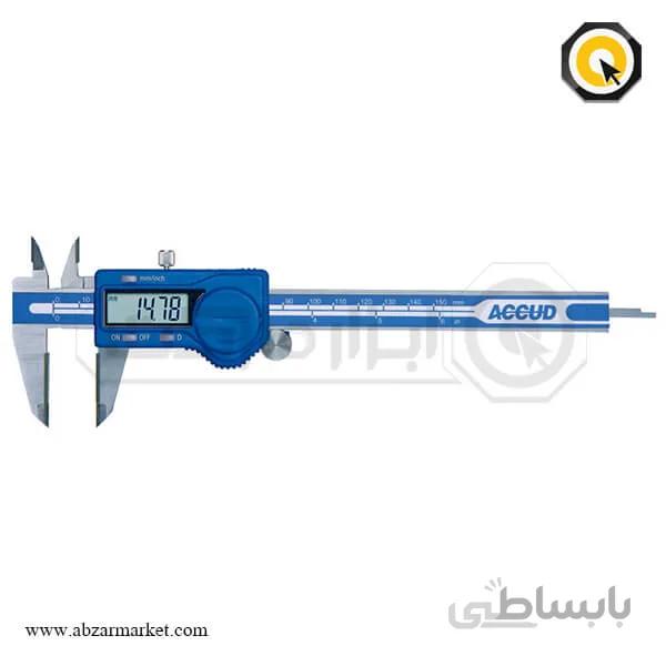 کولیس دیجیتال Accud ( آکاد ) 15 سانت یونیت پلاستیکی مدل 11-006-116 ا Accud 116-006-11 Digital Caliper