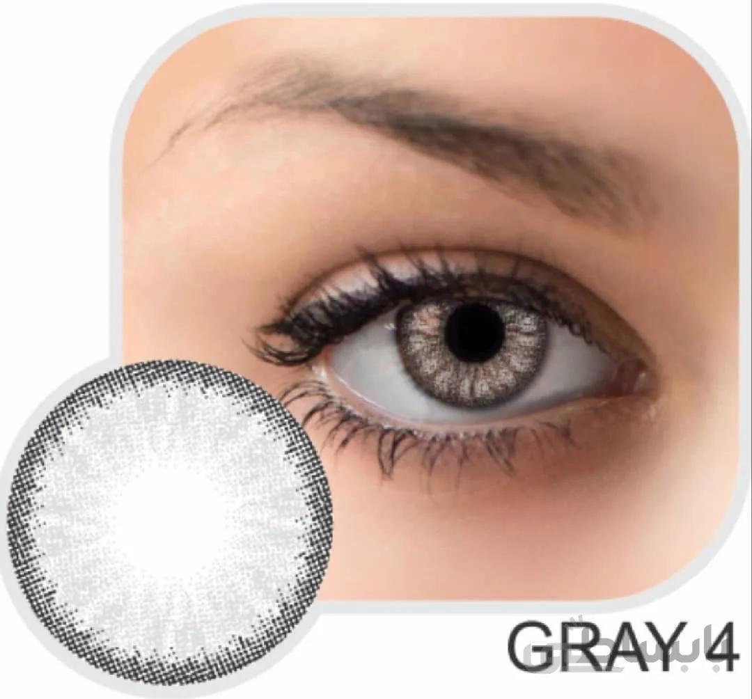 لنز رنگی گلامور سری خاکستری GRAY 04