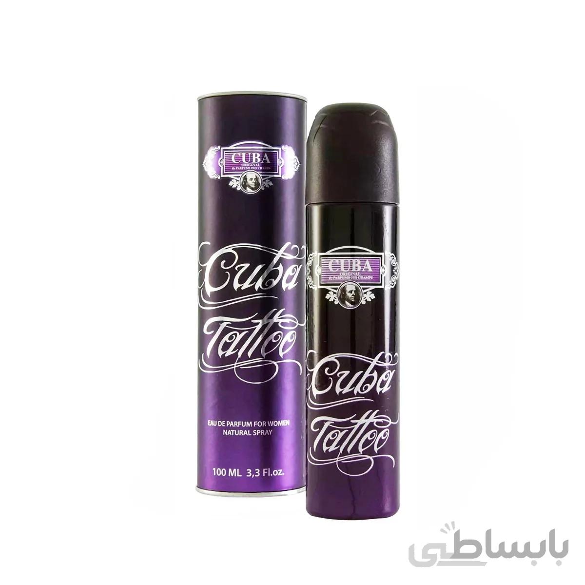 عطر زنانه کوبا تاتو 100 میلی لیتر Cuba Tattoo