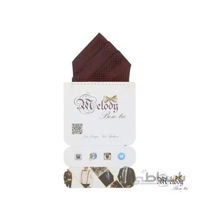 دستمال جیبی سری مونتانا (خالدار قرمز )