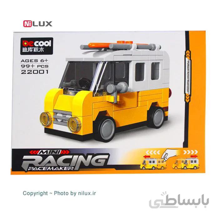 ساختنی دکول سری MINI RACING کد 22001 ا MINI RACING 22001 Building