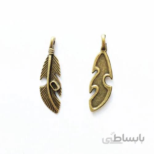 خرج کار پر آویزی زردقلم بسته 4 عددی kkz1009