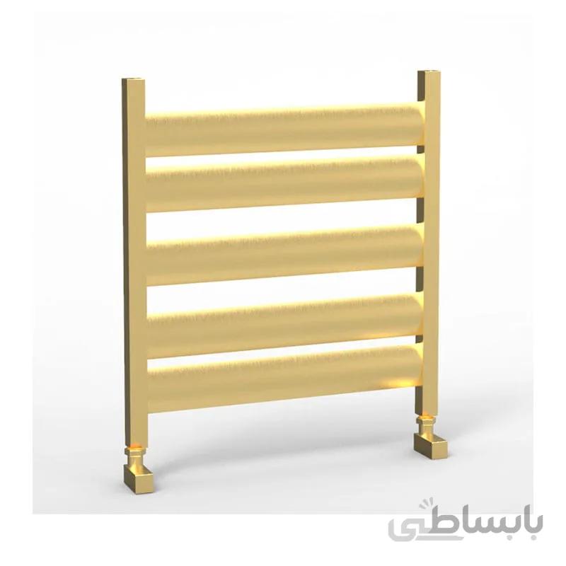 حوله خشک کن آلومینیوم طلایی مات لکسون