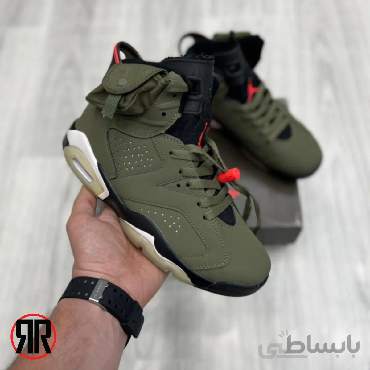 کفش نایک ویتنام مدل Nike air jordan 6 travis scott