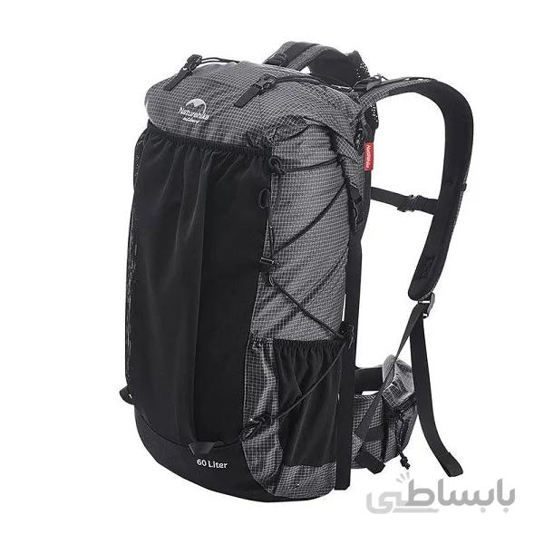 کوله60+5 لیتری کوهنوردی و کمپ نیچرهایک NATUREHIKE ROCK 60L+5L HIKING BACKPACK NH19BP095