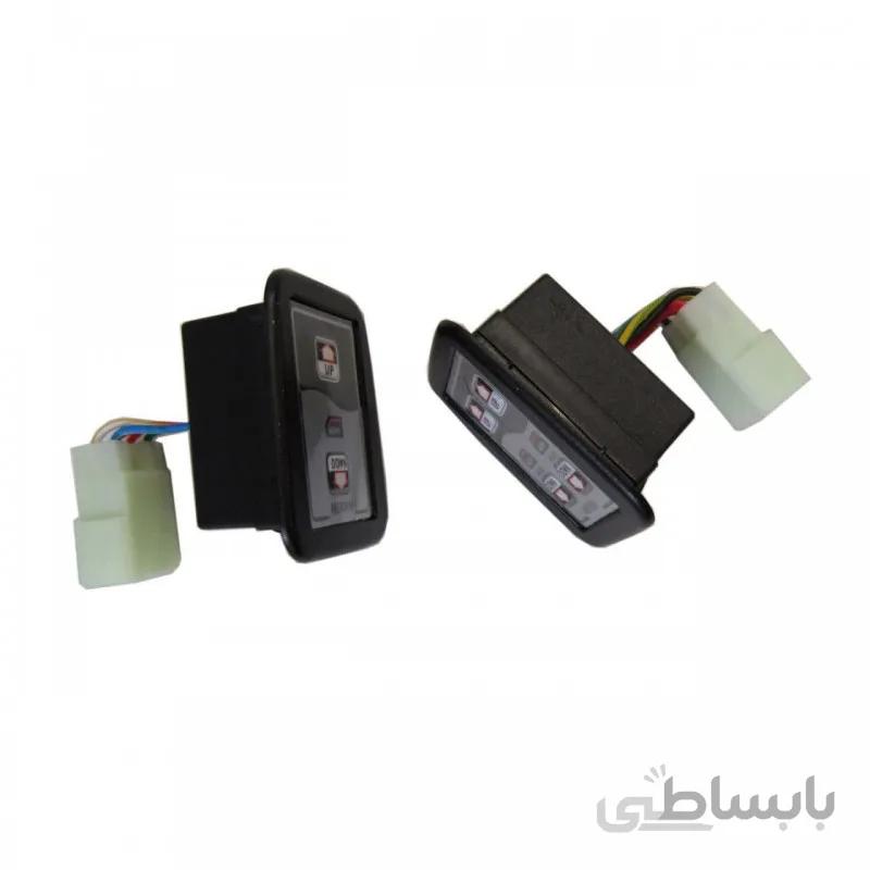 کلید شیشه بالابر پراید 111 و 132 و 131