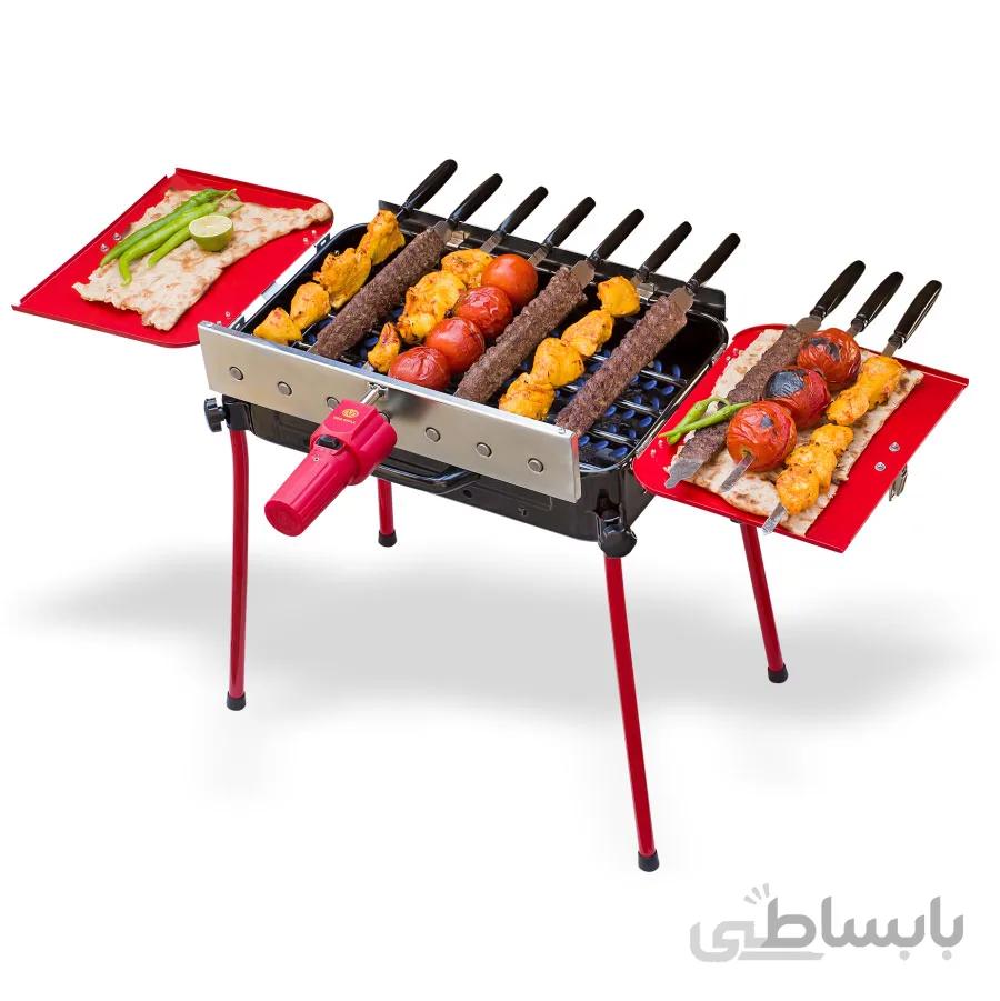 کباب پز دوگانه سوزمه پویا مدل BRB-M84