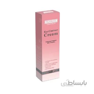 کرم دور چشم سه کاره سان وی 15 میلی لیتر ا SUNWAY Eye Cream