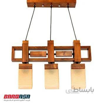 لوستر خطی سه شعله پادرا مدل رکسانا
