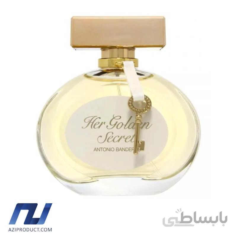 ادو تویلت زنانه انتونیو باندراس مدل Her Golden Secret حجم80میل