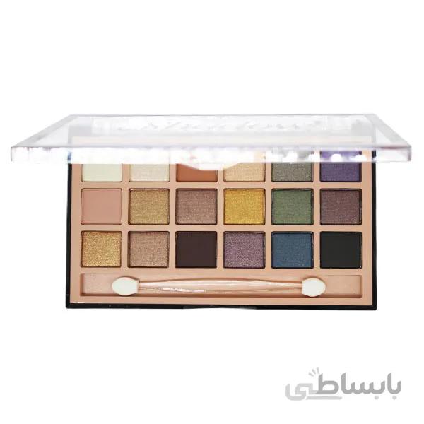 پالت سایه ۱۸ رنگ دودو گرل (DoDo Girl Eyeshadow A Must-Have Exquisite Beauty Makaup Palette-Code 03)