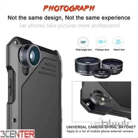 کاور لنز Metal Case Lens Iphone 8Plus