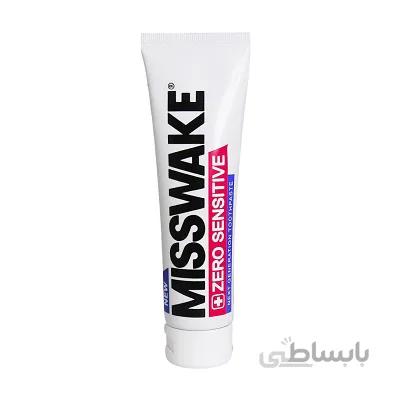 خمیر دندان زیرو سنستیو میسویک 75 میلی لیتر ا MissWake Toothpaste