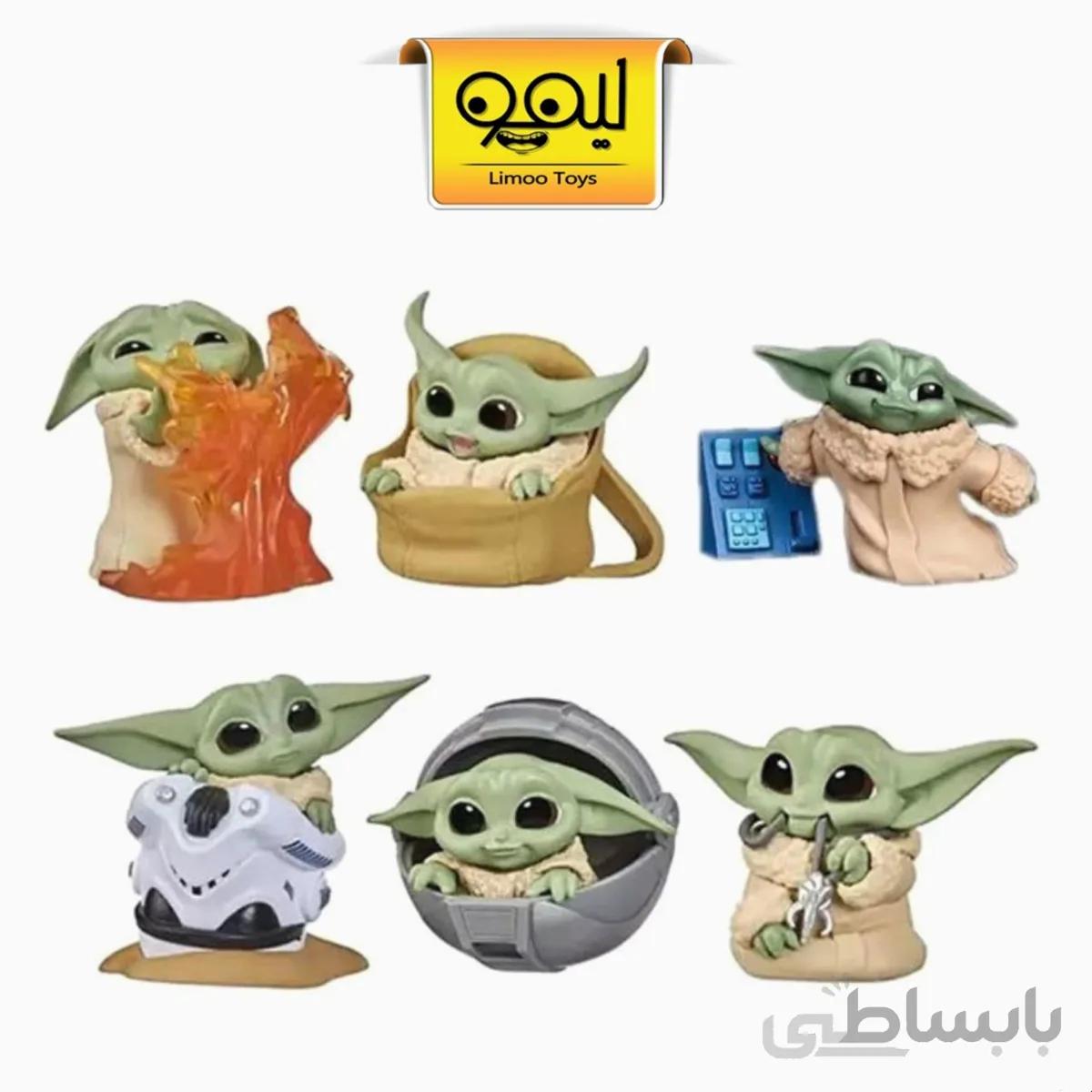 مجموعه فیگور baby yoda طرح ۲