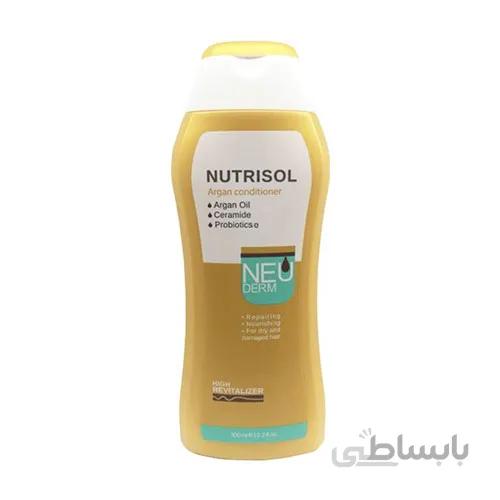 نرم کننده مو نئودرم حاوی روغن آرگان حجم 300 میلی لیتر ا Neuderm Argan Hair Conditioner 300 ml