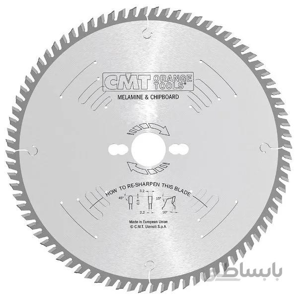 تیغ اره MDF بر کروم 96 دندانه قطر 30 سانت سی ام تی به کد فنی 281.696.12M