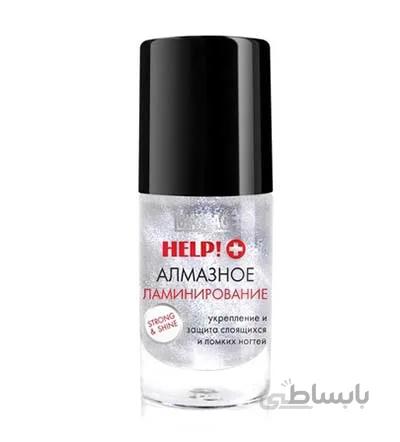 لاک تقویت کننده ناخن لمینت الماسی لاکس ویساژ / Luxvisage Nail Care Hardenr Diamond Lamination