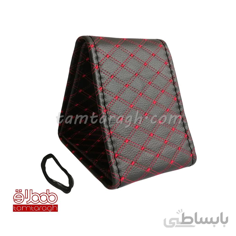 دور فرمان دوختی طرح شطرنجی مارک SP.CAR