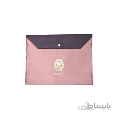پوشه نمدی مخصوص وکلا-قهوه ای کرم