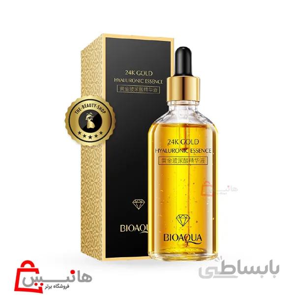 سرم طلا 24 عیار هیالورونیک اسید بیوآکوا bioaqua