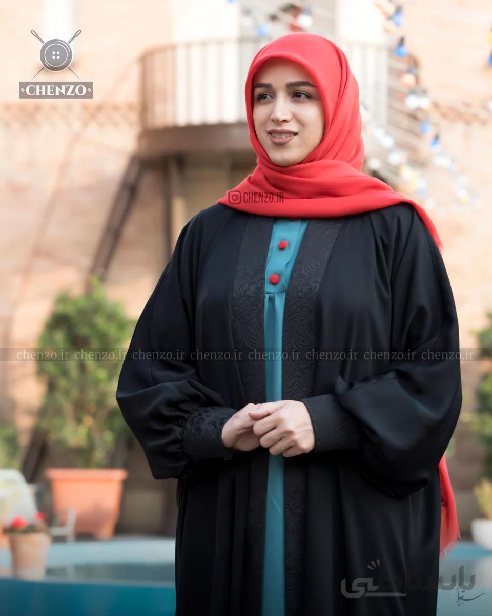 ست عبا و پیراهن سبز