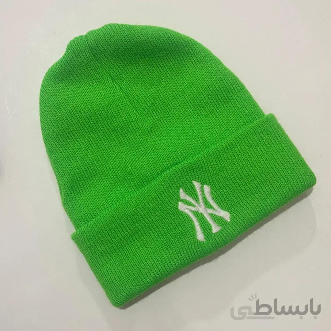 کلاه بافت سبز روشن1056001 ا 1056001
