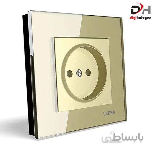 پریز ساده بژ کریستال ویرا (VEERA)