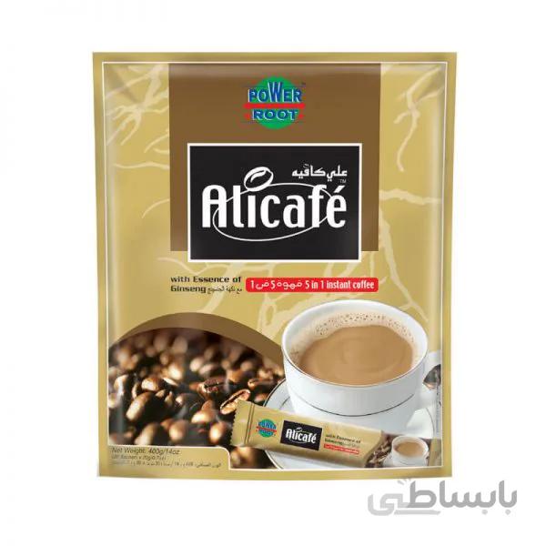 کافی میکس علی کافی ۲۰ عددی ۵ در ۱ – AliCafe