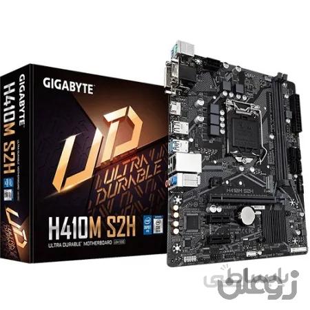 مادربرد گیگابایت مدل Gigabyte H410M S2H دو اسلاته — تصویر 1