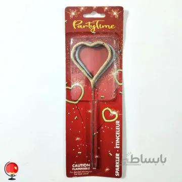 فشفشه سیمی قلبی بسته 2 عددی