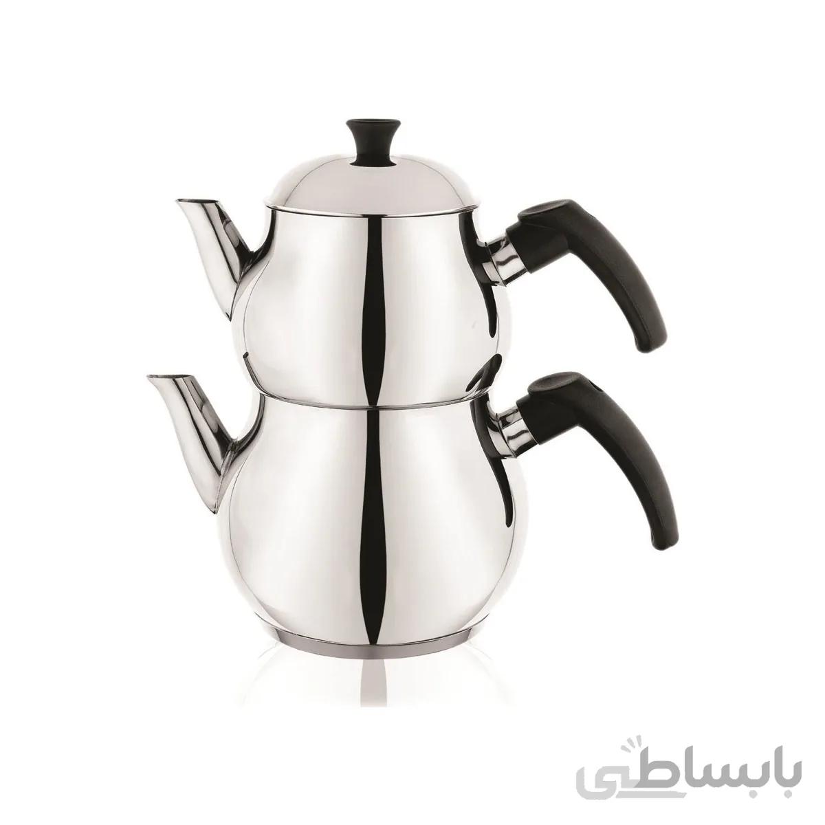 ست کتری قوری شفر مدلBase Çelik