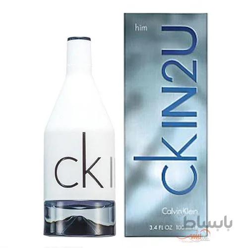 ادو تویلت مردانه کلوین کلین مدل Ck IN2U 100 میل کلوین کلین ا Calvin Klein Eau De Toilette CK IN2U For Men 100ml