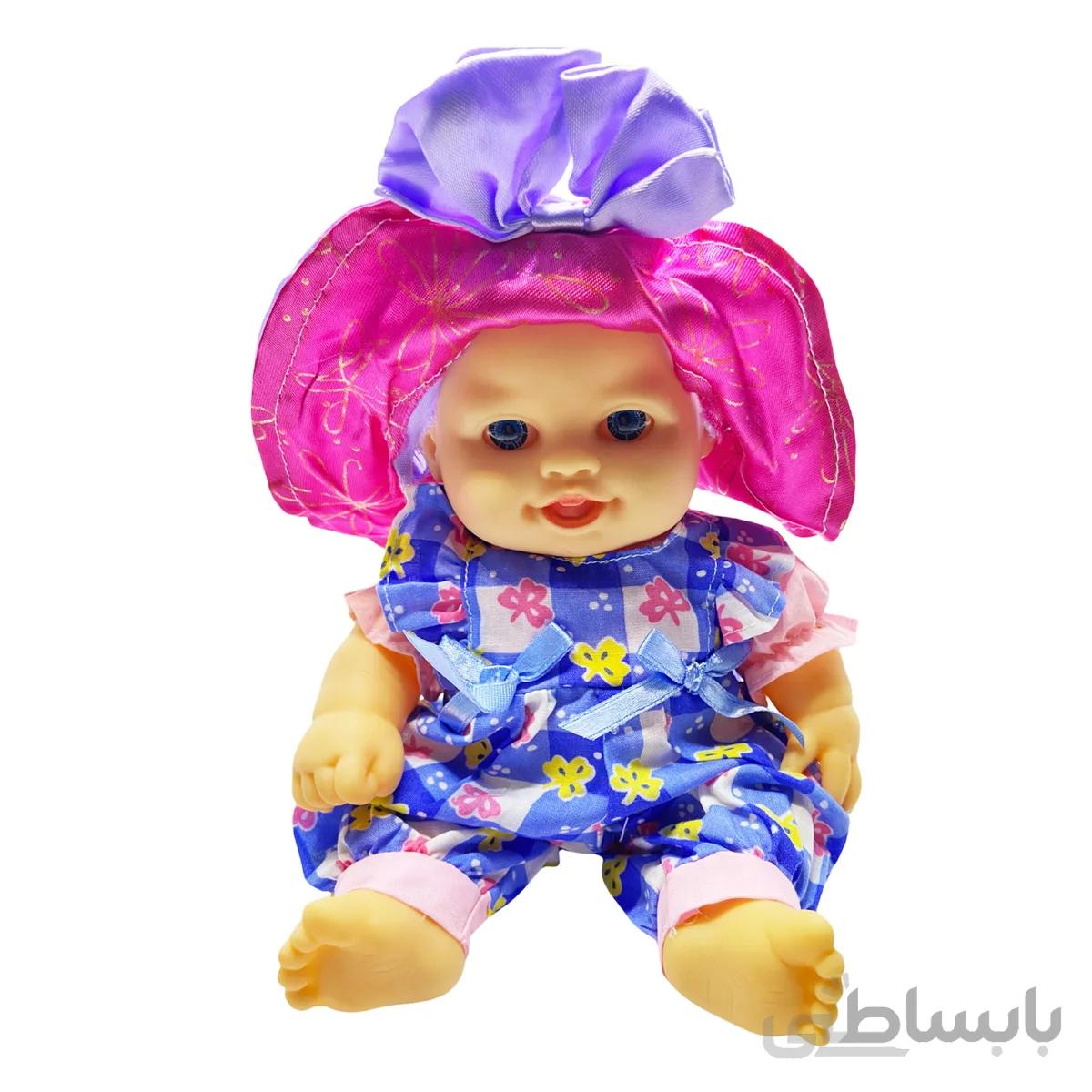 عروسک طرح نوزاد کد 5061 ارتفاع 23 سانتی متر