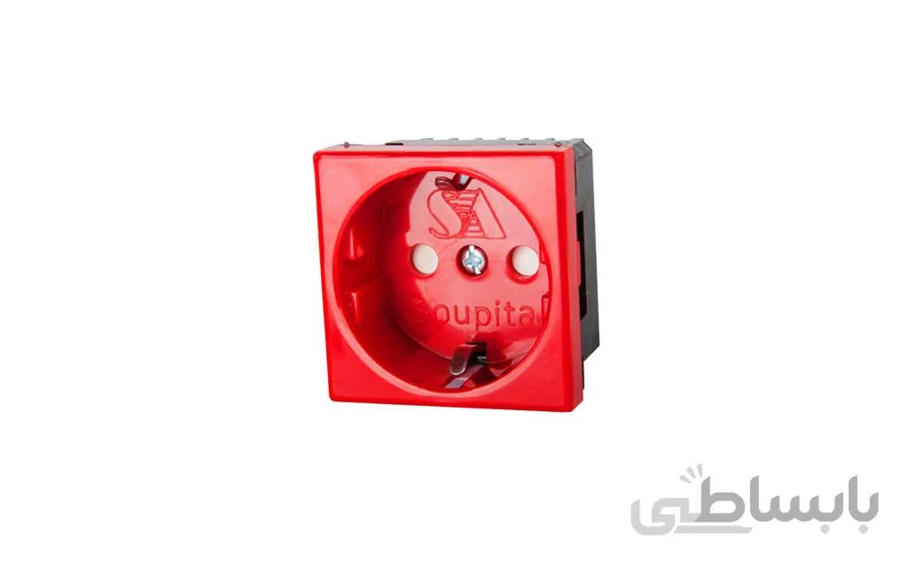 پریز برق سوپیتا 45*45 ا Supita 45 * 45 grounded electrical outlet