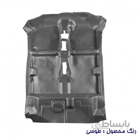 کفپوش یکپارچه چرمی اکو کوییک طوسی