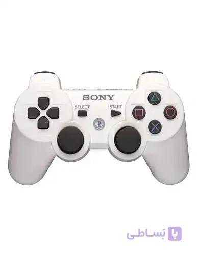 خرید دسته بازی وایرلس سفید DUALSHOCK PS3 — تصویر 1